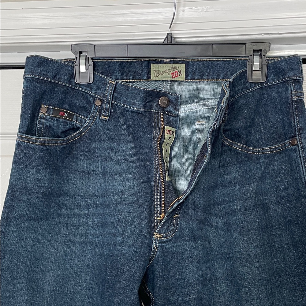 NWOT Wrangler Men's 20X Style 01 Competition Jean Blue Relaxed Fit 32 X 38 - Picture 2 of 10